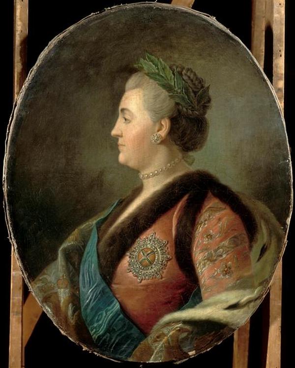 Profile_portrait_of_Catherine_II_by_anonymous_after_Rotari_(18_c,,_Versailles)